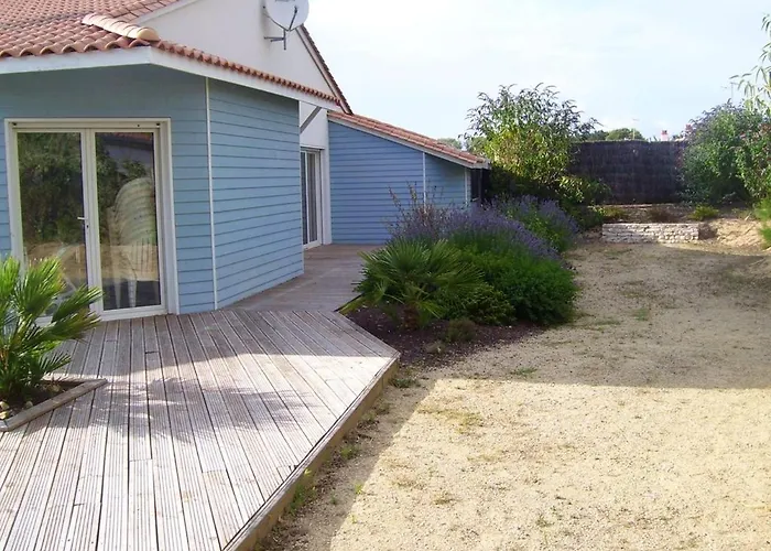 فيلة Ensoleillee A Hilaire De Riez Avec Piscine Privee